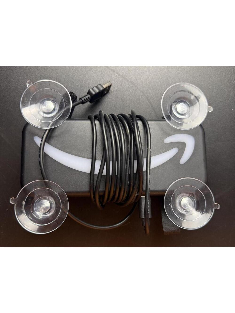 Amazon Flex car light w Suction Cups and Velcro Straps